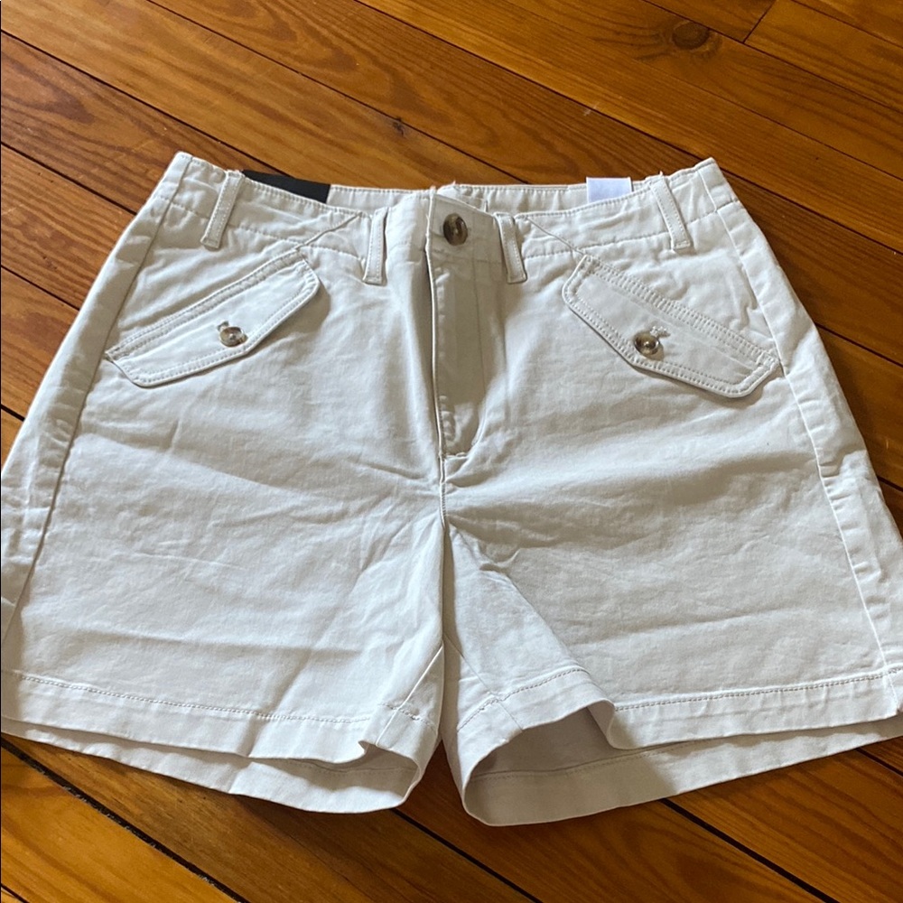 Women's Cream Shorts
